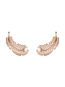 Swarovski Nice White Crystal Stud Earrings 5663490