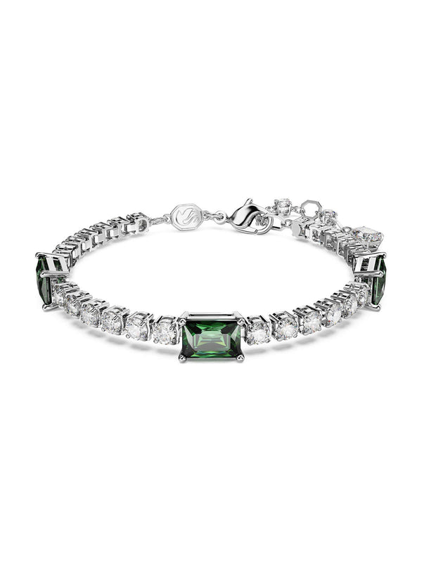 Swarovski Matrix Green & White Crystal Bracelet 5666422