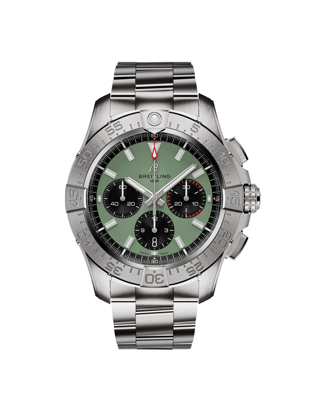 Breitling Avenger B01 Chronograph Watch 44mm AB0147101L1A1