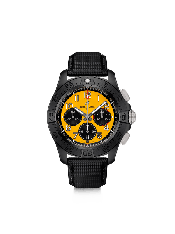 Breitling Avenger B01 Chronograph Night Mission Watch 44mm SB0147101I1X2