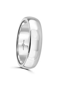 Brown & Newirth Always 6mm Wedding Ring in Platinum