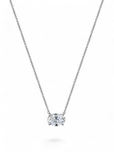 Clarity Diamond™ Signature Oval 1.10ct Lab Grown Diamond Pendant in 18ct White Gold