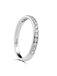Brown & Newirth Dazzle 0.25ct Brilliant Cut Diamond Wedding Ring in Platinum