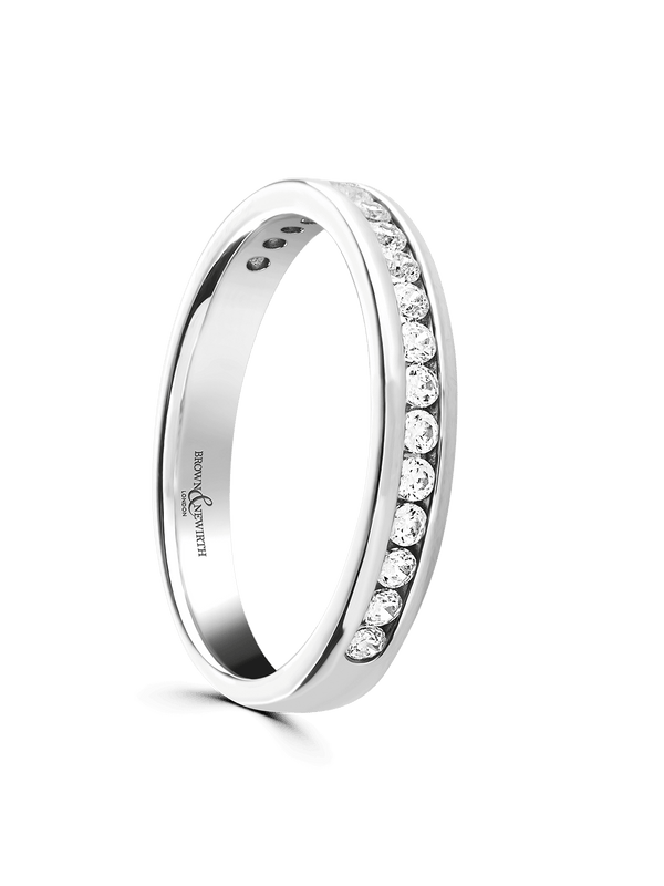 Brown & Newirth Synergy 0.30ct Brilliant Cut Diamond Eternity Ring in Platinum