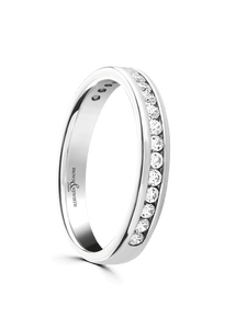 Brown & Newirth Synergy 0.30ct Brilliant Cut Diamond Wedding Ring in Platinum