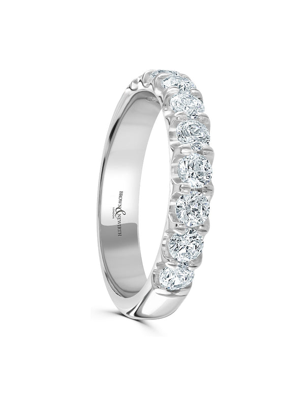 Brown & Newirth 0.75ct Brilliant Cut Diamond Eternity Ring in Platinum