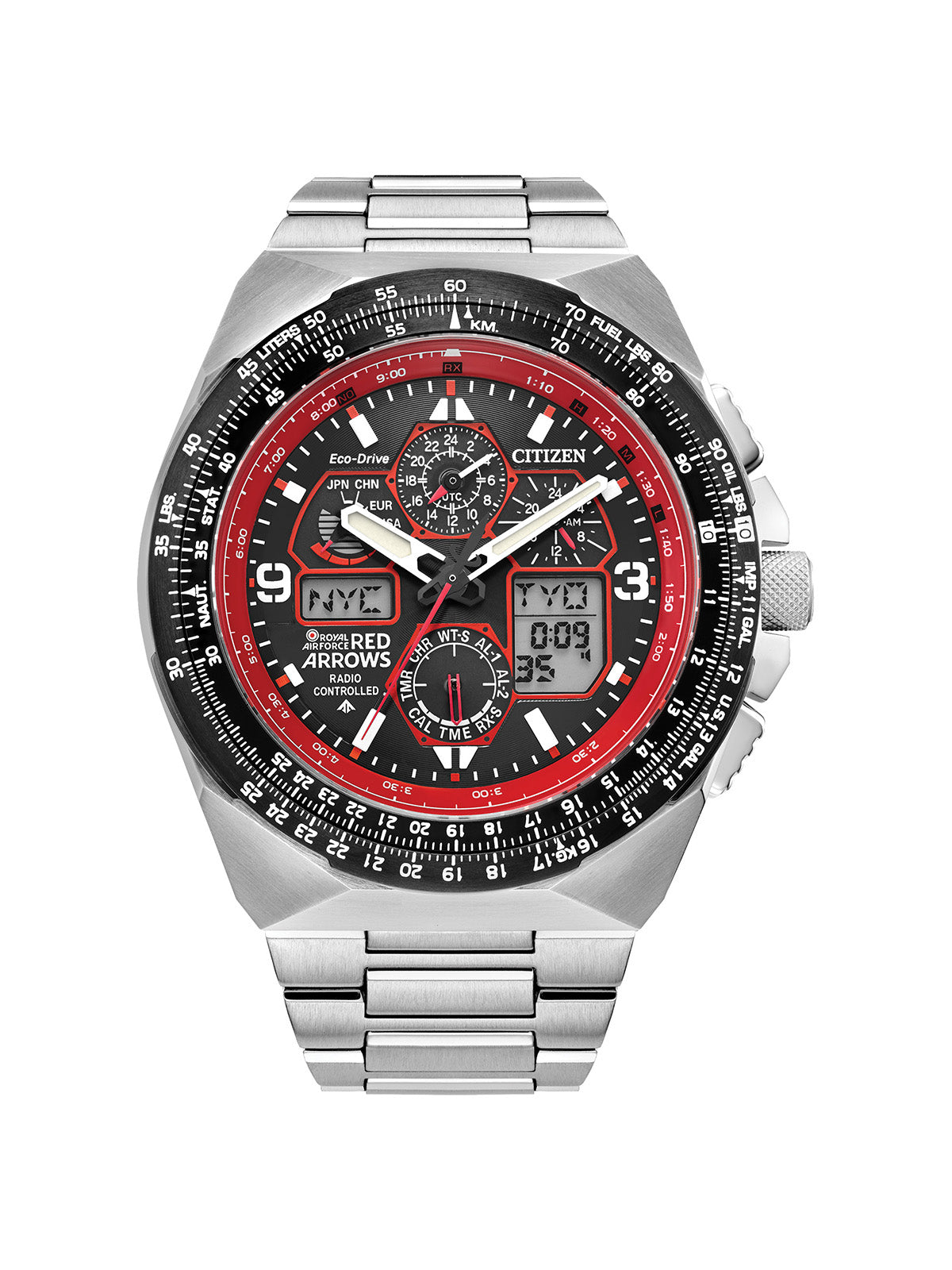 Citizen Eco-Drive Red Arrows Limited Edition Skyhawk A.T Watch 46mm JY8126-51E