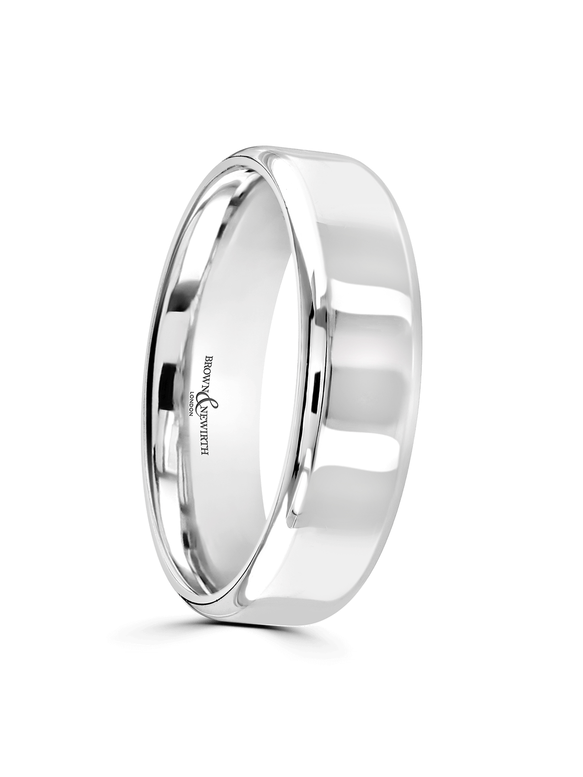 Brown & Newirth Honest 6mm Wedding Ring in Platinum