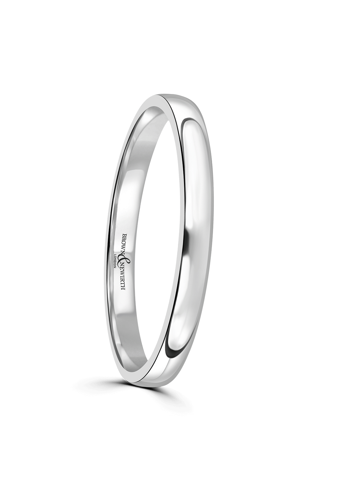 2mm Platinum Wedding Ring