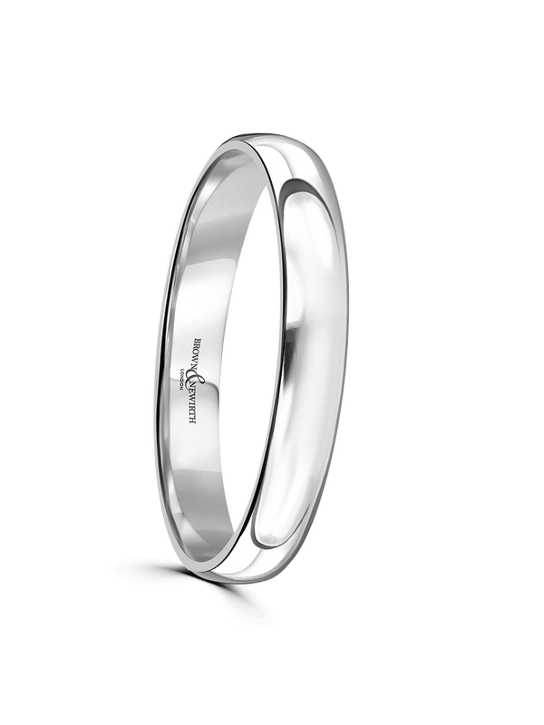 Brown & Newirth Timeless 3mm Wedding Ring in Platinum