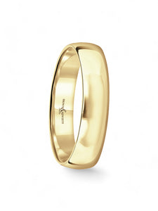 Brown & Newirth 4.0mm Wedding Ring in 18ct Yellow Gold