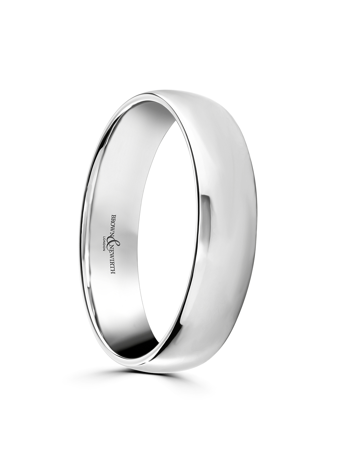 Brown & Newirth Timeless 5mm Wedding Ring in Platinum