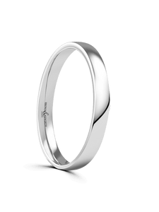 Brown & Newirth Extensive 2.5mm Wedding Ring in Platinum