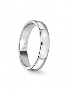 Brown & Newirth Extensive 4.0mm Wedding Ring in Platinum