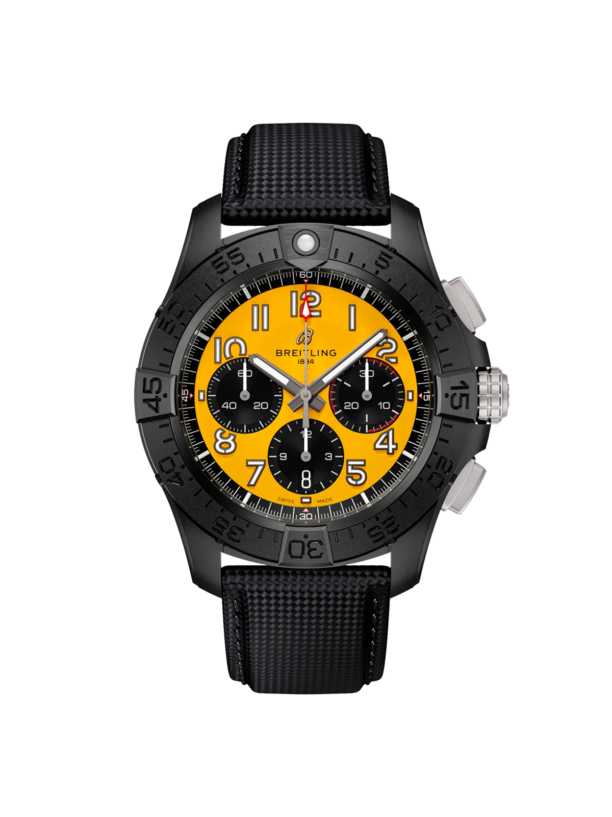 Breitling Avenger B01 Chronograph Night Mission Watch 44mm SB0147101I1X2