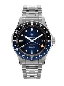 Bremont Supermarine 300m GMT "Glacier" Blue Watch 40mm SM40-GMT-SS-BLBK-B