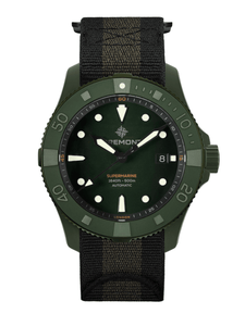 Bremont Supermarine Full Ceramic "Jungle Green" Watch 43mm SM43-DT-GNCER-GN-N-S