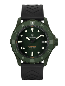 Bremont Supermarine Full Ceramic "Jungle Green" Watch 43mm SM43-DT-GNCER-GN-R-S