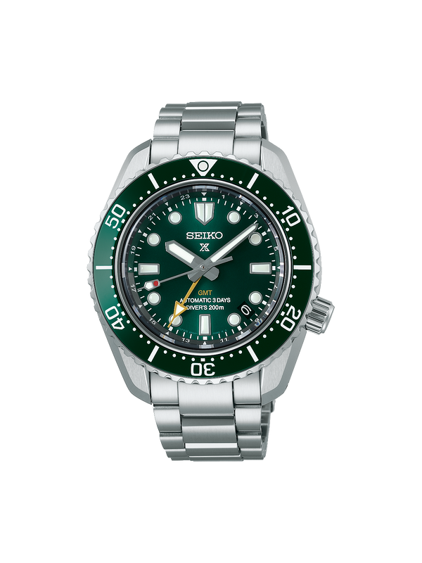 Seiko Prospex 'Marine Green' GMT Watch 42mm SPB381J1