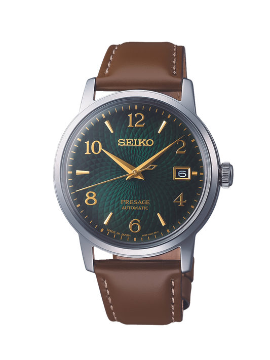 Seiko Presage Cocktail Time "Mojito" Watch 38.5mm SRPE45J1