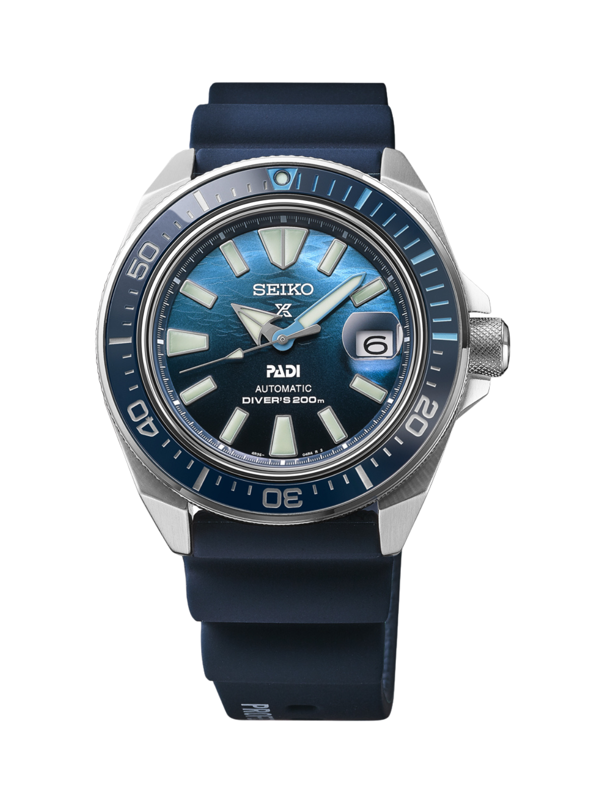 Seiko Prospex "Great Blue" "Samurai" Scuba PADI Special Edition Watch 43.8mm SRPJ93K1