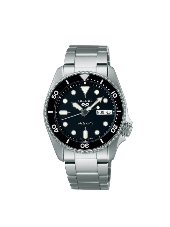 Seiko 5 Sports SKX 'Midi' Black Watch 38mm SRPK29K1