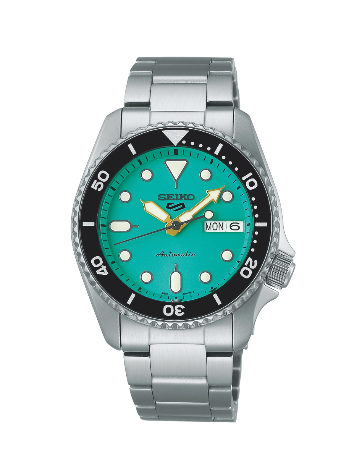 Seiko 5 Sports SKX "Midi" Teal Watch 38mm SRPK33K1