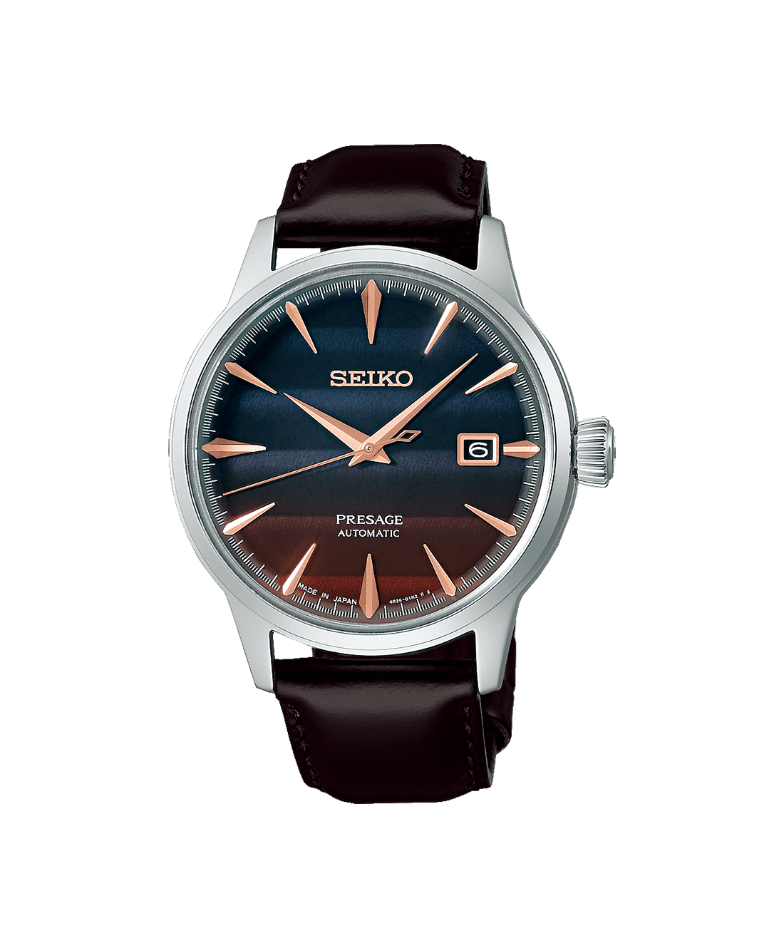 Seiko Presage Cocktail Time "Purple Sunset" Watch 40.5mm SRPK75J1