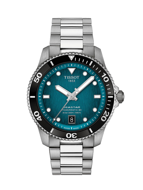 Tissot Seastar 1000 Powermatic 80 Watch 40mm T120.807.11.091.00