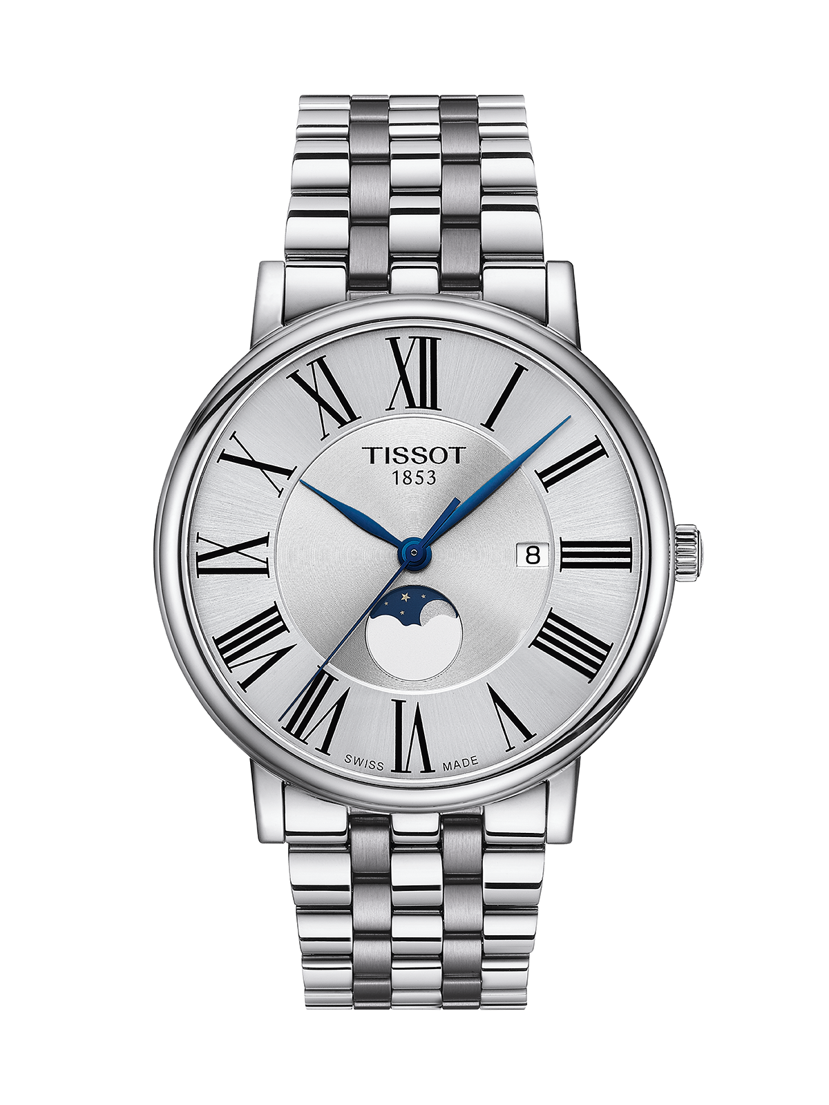 Tissot Carson Premium Moonphase Watch 40mm T122.423.11.033.00