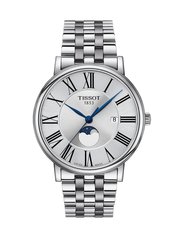 Tissot Carson Premium Moonphase Watch 40mm T122.423.11.033.00