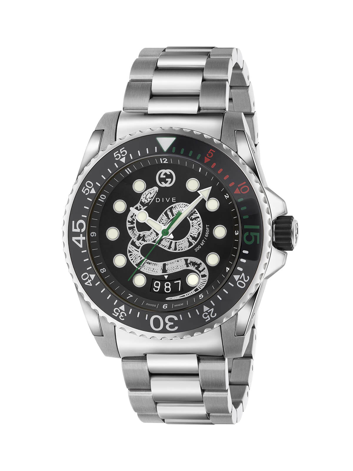 Gucci Dive Watch 45mm YA136218