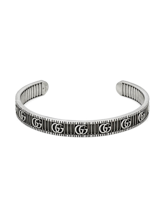 Gucci GG Marmont Bangle 8mm in Silver 16cm