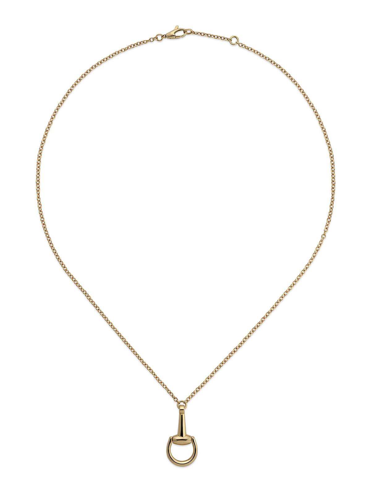 Gucci Horsebit 18ct Yellow Gold Necklace