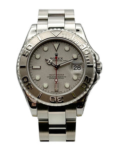 Pre Owned Rolex Yacht-Master Steel Automatic 35mm Watch on Oyster Bracelet