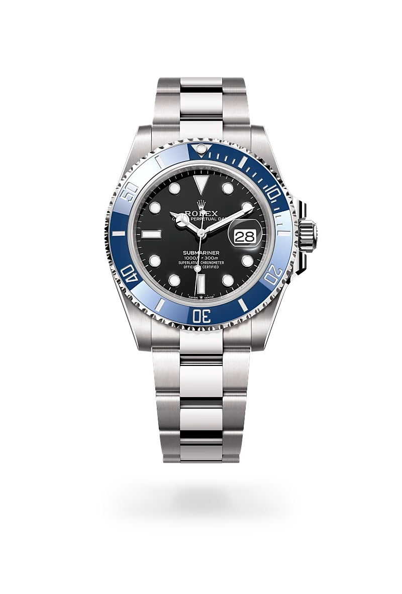 Rolex Submariner Oyster, 41 mm, white gold