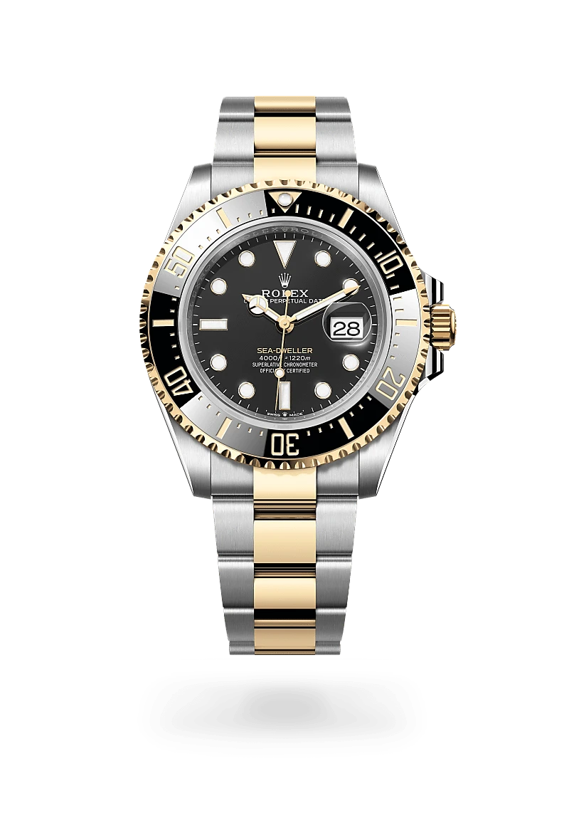 Rolex  Oyster, 43 mm, Oystersteel and yellow gold