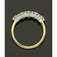 Five Stone Diamond Ring 1.26ct Round Brilliant Cut in 18ct Yellow & White Gold