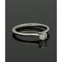 Diamond Solitaire Engagement Ring "The Catherine Collection" Certificated 0.40ct Round Brilliant Cut in Platinum
