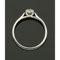 Diamond Solitaire Engagement Ring "The Diana Collection" Certificated 0.50ct Round Brilliant Cut in Platinum