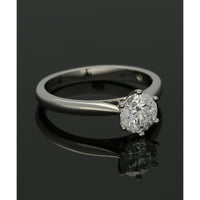 Diamond Solitaire Engagement Ring "The Beatrice Collection" 1.00ct Certificated Round Brilliant Cut in Platinum