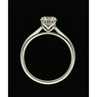 Diamond Solitaire Engagement Ring 1.00ct Certificated Round Brilliant Cut in Platinum