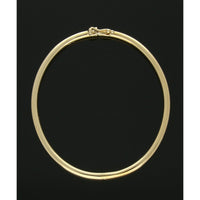 Polished Solid Bangle in 9ct Yellow Gold