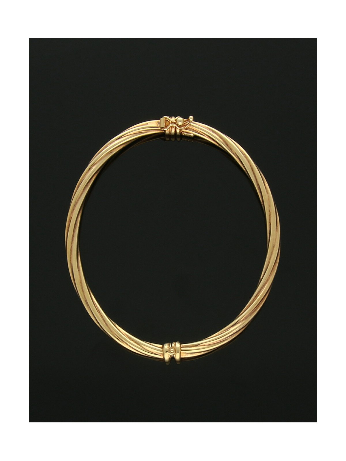 Twist Bangle in 9ct Yellow Gold