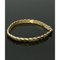 Polished Chevron Bracelet in 9ct Yellow Gold