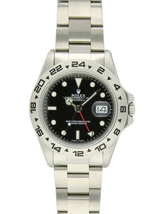 Pre Owned Rolex Explorer II Steel Automatic 41mm Watch on Oyster Bracelet