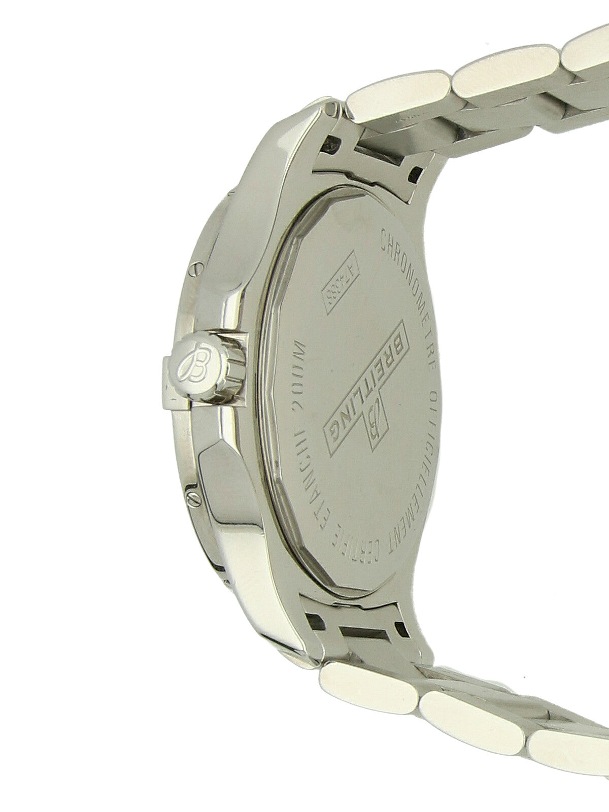 Pre Owned Breitling Colt Steel Quartz Watch on Bracelet