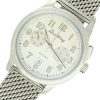 Pre Owned Breitling Transocean Manual Wind Chronograph Watch on Bracelet