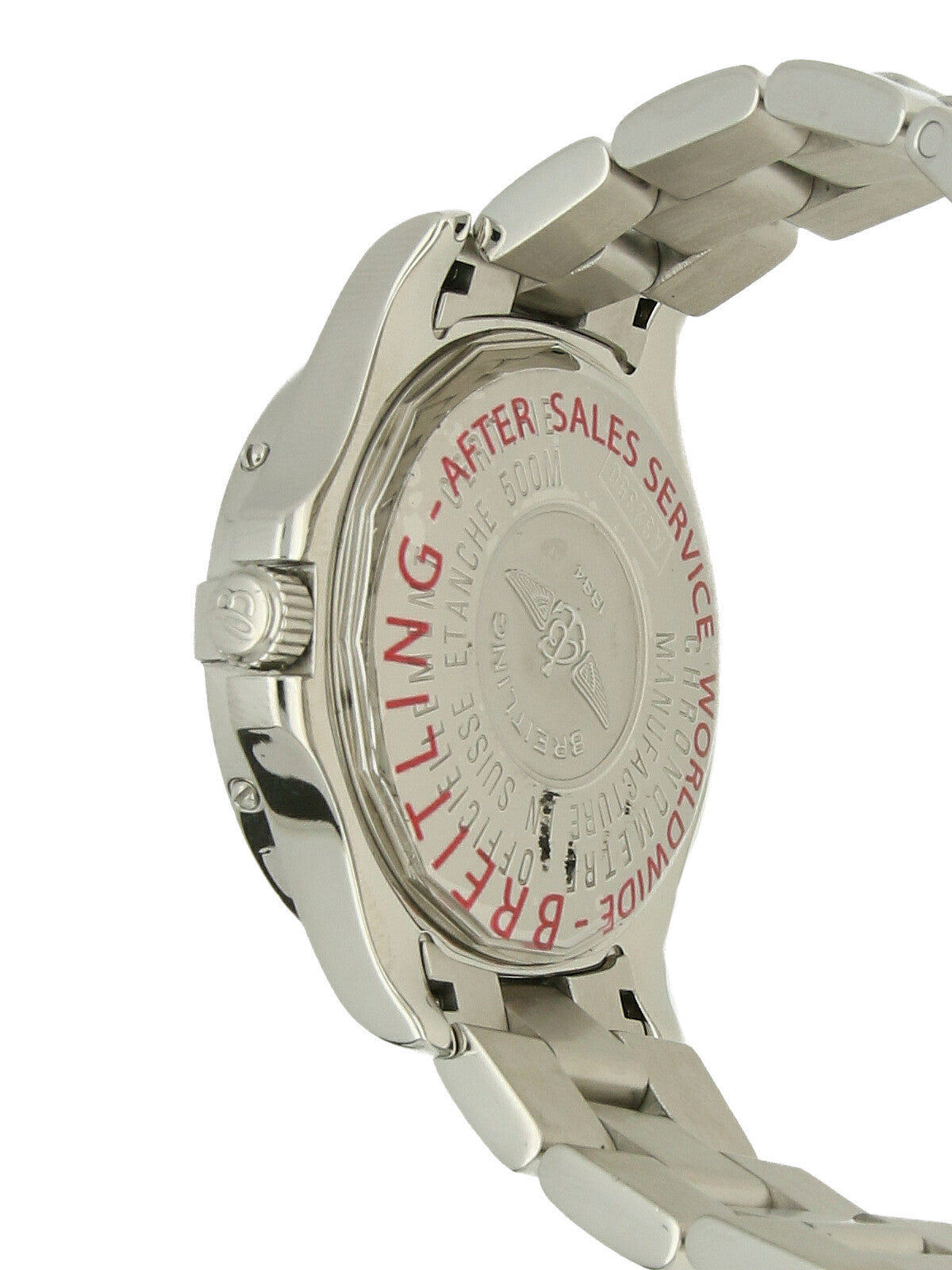 Pre Owned Breitling Colt GMT Steel Automatic 40mm Watch on Bracelet
