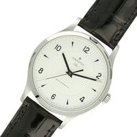 Pre Owned Zenith Elite Steel Automatic 37mm Watch on Leather Strap